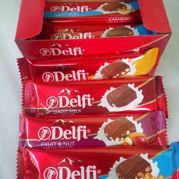 Delfi Bar Almond 24X15X25Gr