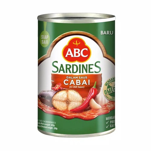 [375007] Abc Sarden Chili 425G/24