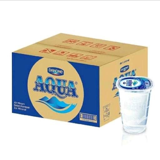[167005] Aqua Danone 200Ml/Crt