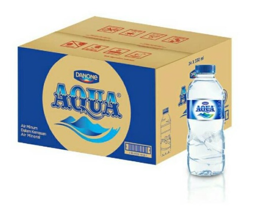 [167006] Aqua Danone 330Ml/24