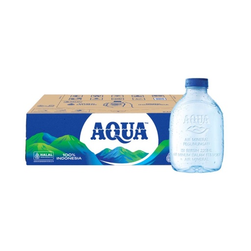 [177021] Aqua Danone Cube Mini 220Ml/Cr