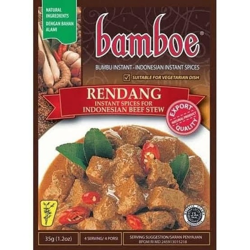 [349437] Bamboe Bumbu Rendang 35Gr/24
